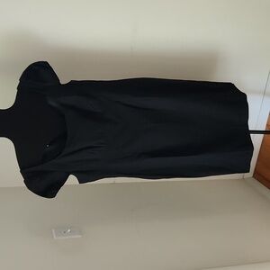 London Style little black dress with cap sleeves, size 16.